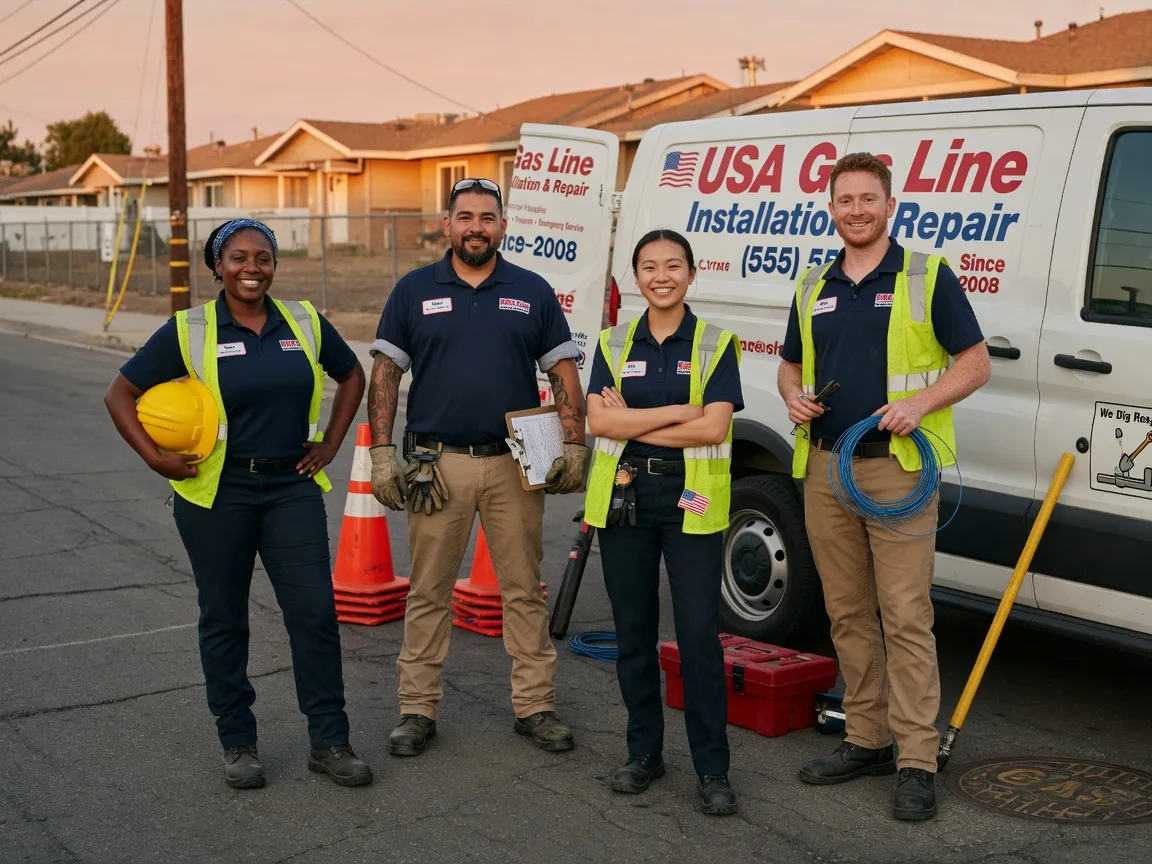 Gas Line Installation company in Springfield, NE
